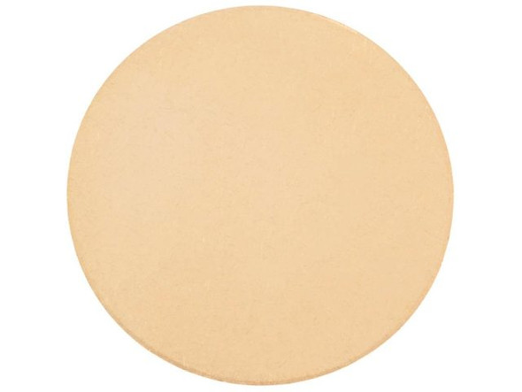 Brass Blank, 32mm Round, 24-gauge (Each)