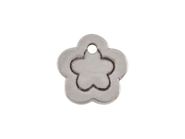 ImpressArt Pewter Blank, Flower with Border - Small (Each)