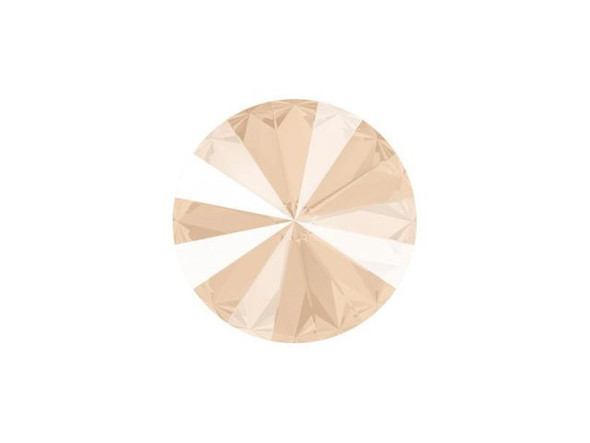 PRESTIGE 1122 Rivoli Stone, 14mm - Crystal Ivory Cream Lacquer (Each)