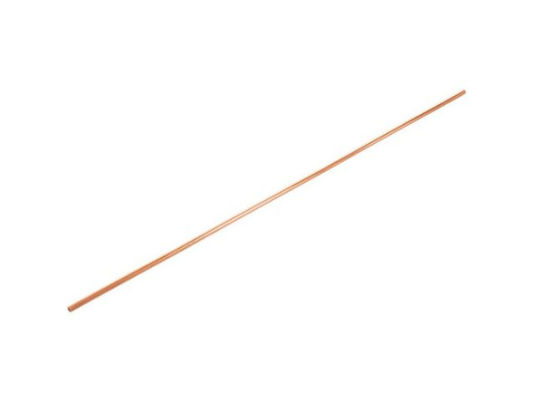 Copper Jewelry Tubing, 3.56mm Diameter (Each)