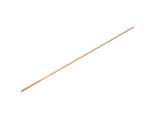 Copper Jewelry Tubing, 2.9mm Diameter (Each)
