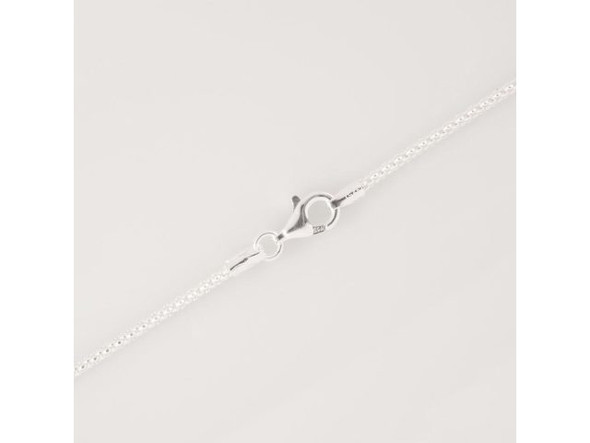 Sterling Silver Popcorn Chain Necklace, 18", Small (Each)