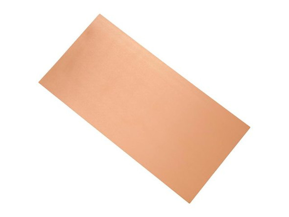 1 Sheet Copper Jewelry Making Sheet Copper Plate Metal Plate Crafting Sheet  for