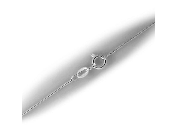 Sterling Silver Snake Chain Necklace, 30", 1.0mm (Each)