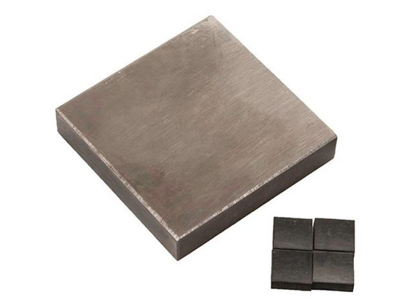 JEWELERS BENCH BLOCK RUBBER 4 x 4 SQUARE 1 THICK
