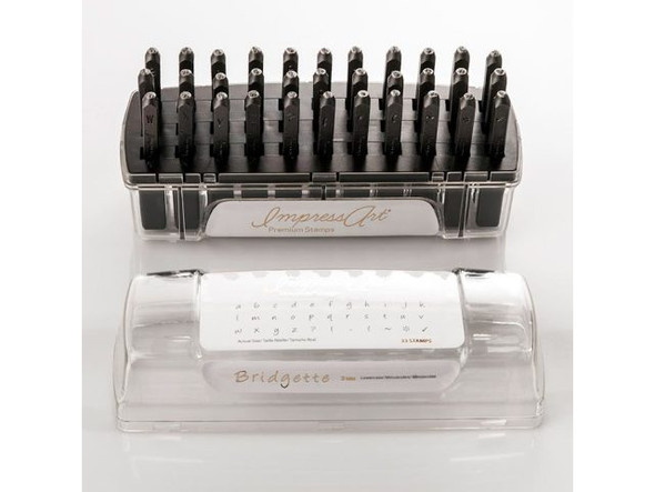 69-244-50 ImpressArt 3mm Signature UPPERCASE Bridgette Metal