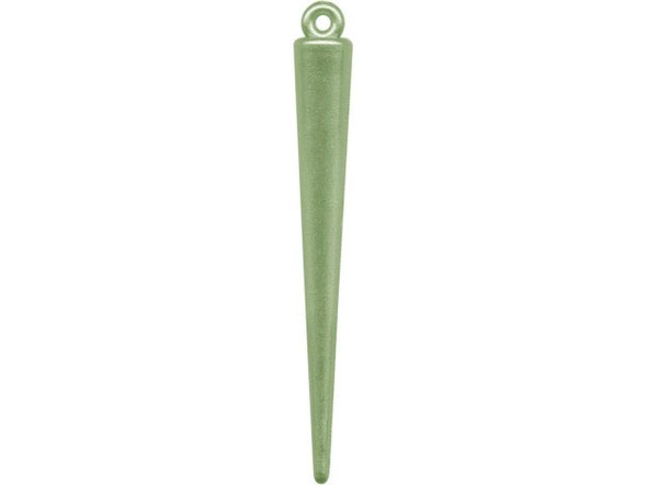 Spike, Thin, 53x6.5mm - Green (10 Pieces)
