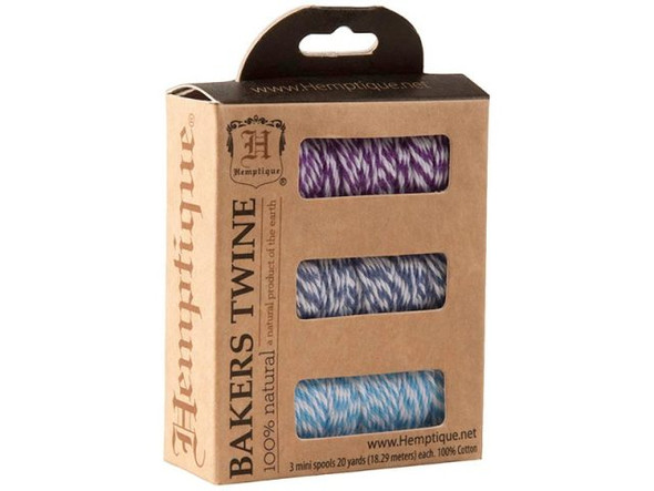 Cord, Baker's Twine, 3-pack, Dolphin (Each)