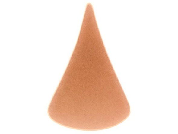 Copper Stamping Blank, 33x22mm Triangular Teardrop, 24-gauge (Each)