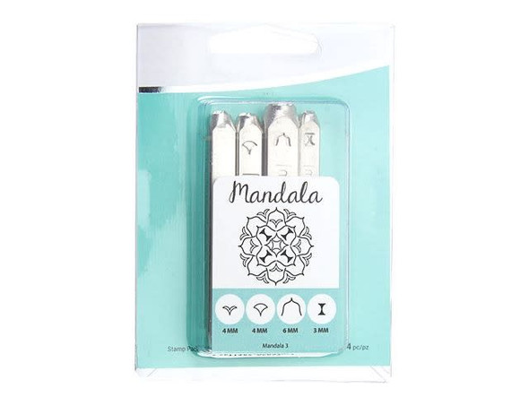 ImpressArt Metal Stamp Set, Mandala Series 3 (pack)