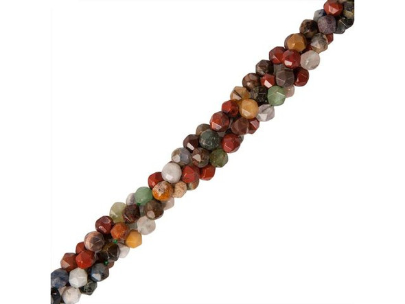 These assorted gemstone strands can include red jasper, aventurine, dalmatiner, sodalite, natural agate, snowflake obsidian, and many other beautiful semiprecious beads. Mixed stone assortments generally include natural gemstone beads, enhanced gemstone beads, and manmade gemstones. These bead strands work great in both mixed-stone projects and for adding small splashes of a single color or stone to a wide variety of other jewelry applications!Please see the Related Products links below for similar items, and more information about this stone.