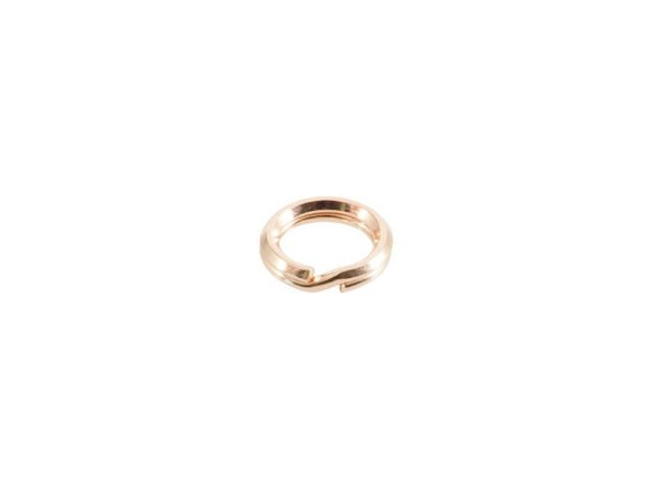 14kt Gold-Filled Split Rings, 6mm (10 Pieces)