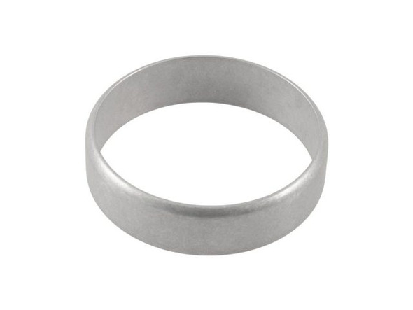 Sterling Silver Ring Blank, 5mm Band, Size 8 (Each)