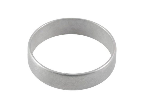 Sterling Silver Ring Blank, 5mm Band, Size 9 (each)