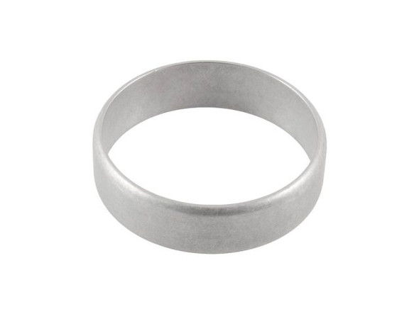 Sterling Silver Ring Blank, 5mm Band, Size 7 (Each)