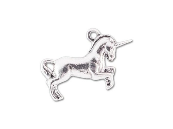 Sterling Silver Unicorn Charm (Each)