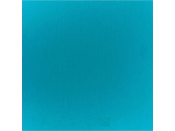 Anodized Aluminum Sheet, 24 Gauge, 6x6" - Maui Blue (Each)