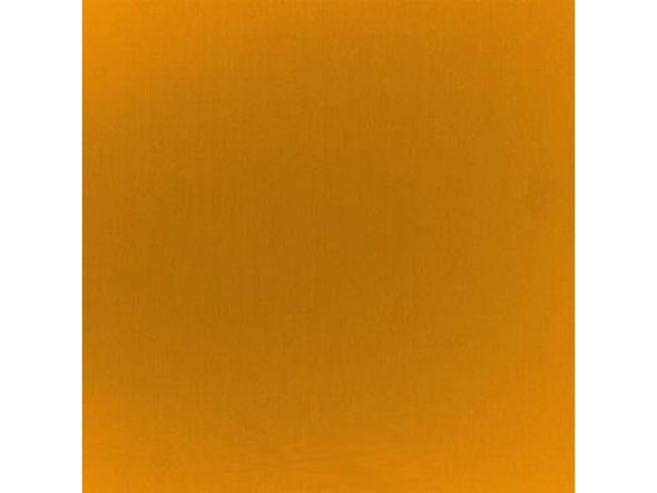 Anodized Aluminum Sheet, 24 Gauge, 6x6" - Marmalade (Each)