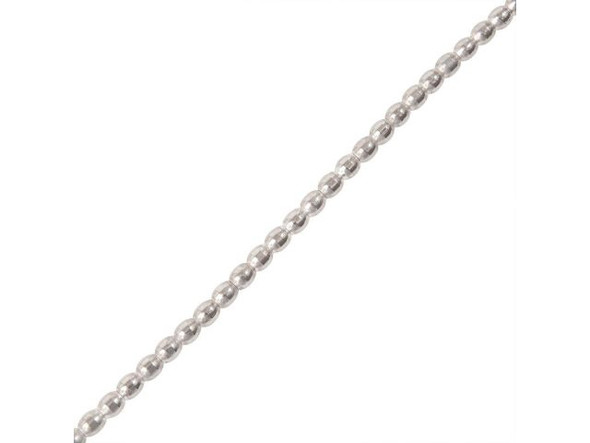 Antique Silver Plated Beads, Oval, 4x5mm - Special Purchase (strand)