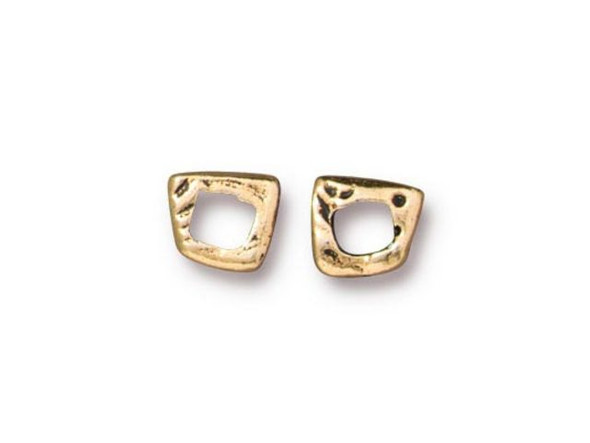 TierraCast Intermix 1 Ring Link - Antiqued Gold Plated (each)