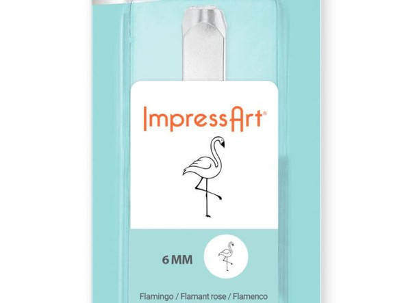 ImpressArt Signature Metal Stamp, Flamingo (Each)