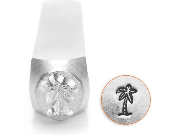 ImpressArt Signature Metal Stamp, Palm Tree (Each)