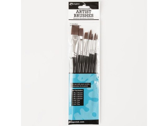 Ranger Artist Brush Set - 7 pieces (pack)