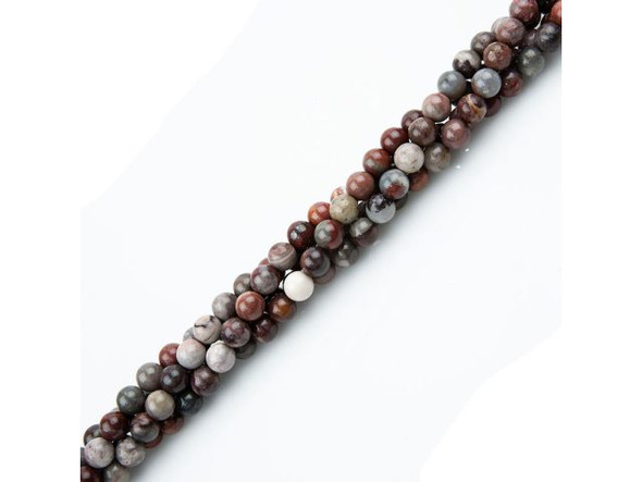 Fantasy Jasper Round Gemstone Beads, 8mm (strand)