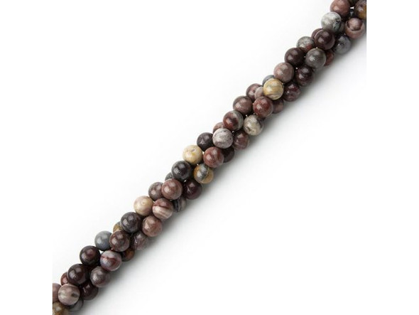 Fantasy Jasper Round Gemstone Beads, 10mm (strand)