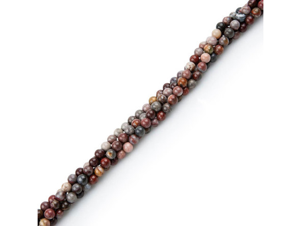Fantasy Jasper Round Gemstone Beads, 6mm (strand)