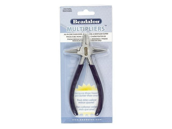 Beadalon Multipliers Tool - Round Nose, Chain Nose, Cutter (Each)