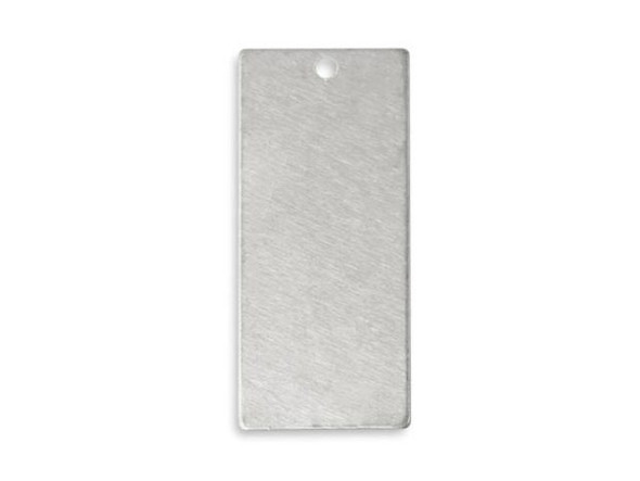 Vintaj Artisan Pewter Blank, Rectangle, 32x15mm (Each)