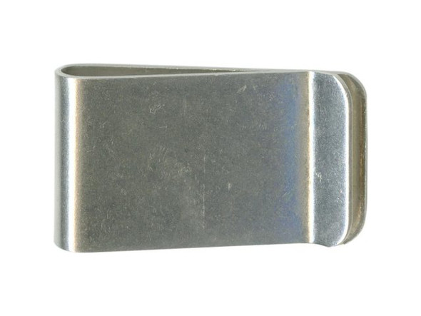 Nickel Silver Money Clip, 1x2", Blank (Each)