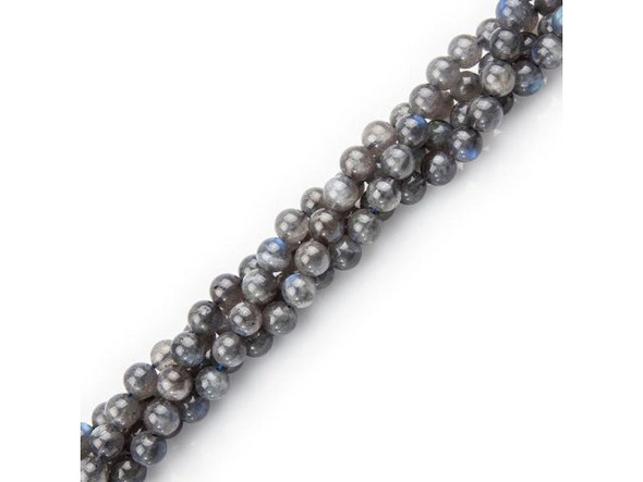 Labradorite AAA 8mm Round Gemstone Beads (strand)