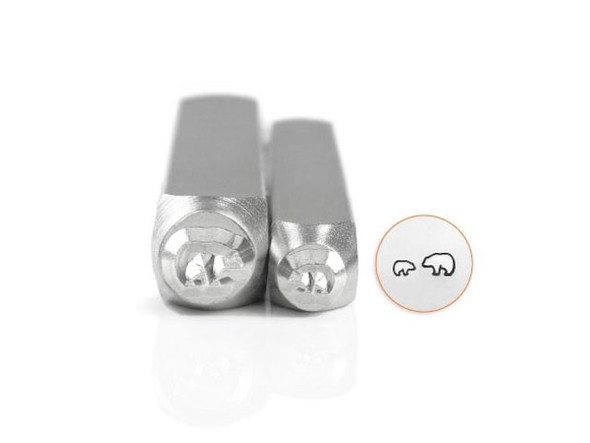 ImpressArt Signature Metal Stamp Set, Mama & Baby Bear (pack)