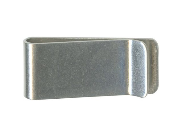 Nickel Silver Money Clip, 0.75x1.75", Blank (Each)