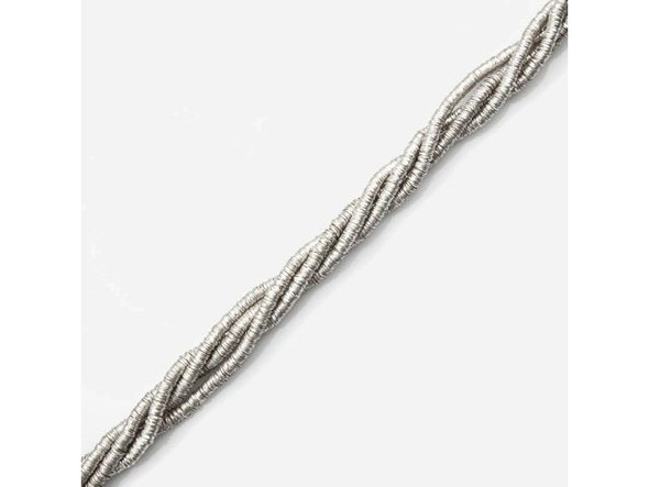 Antique Silver Plated Shallow Bead Cap, 4.2mm - Special Purchase (strand)