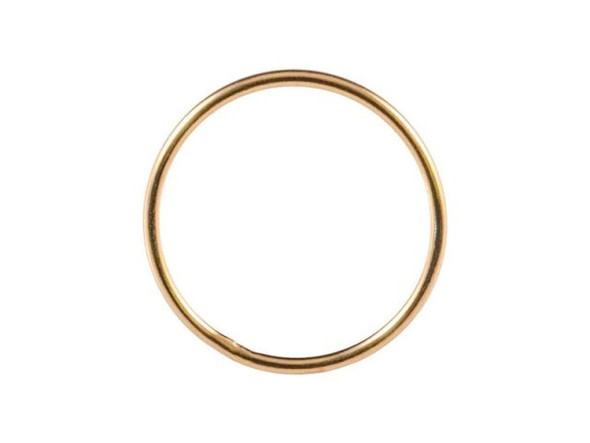 14kt Gold-Filled Plain Wire Stacking Ring, Size 5 (each)