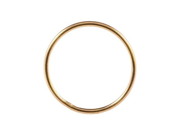 14kt Gold-Filled Plain Wire Stacking Ring, Size 5 (Each)