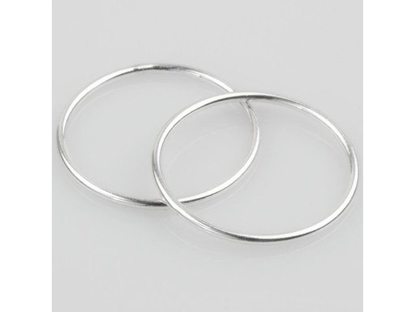 Sterling Silver Plain Wire Stacking Ring, Size 6 (Each)