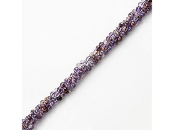 Cacoxenite 6mm Round Gemstone Beads (strand)