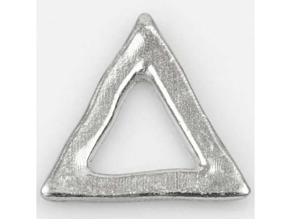 ImpressArt Pewter Blank, Large Organic Triangle Washer (Each)