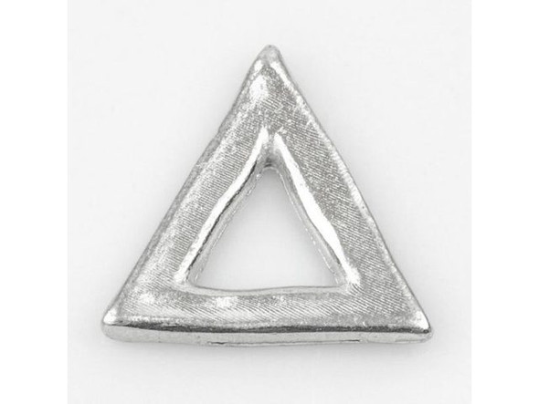 ImpressArt Pewter Blank, Small Organic Triangle Washer (Each)