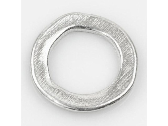 ImpressArt Pewter Blank, Small Organic Circle Washer (Each)