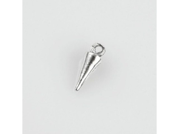 Sterling Silver Pendulum Dangle Charm, 10mm (Each)