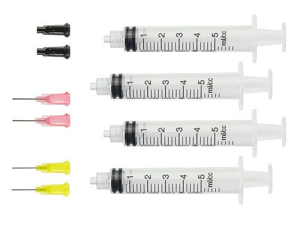 Crystal FX Glue Syringes, Medium Viscosity - 4 pack (multi pack)