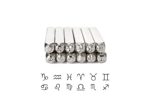 ImpressArt Zodiac Signature Stamp Pack, 3mm (set)