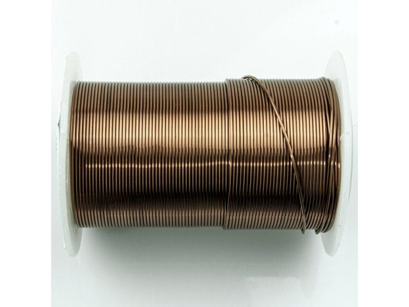 Copper Jewelry Wire, 22ga, 20yard - Vintage Bronze (Each)