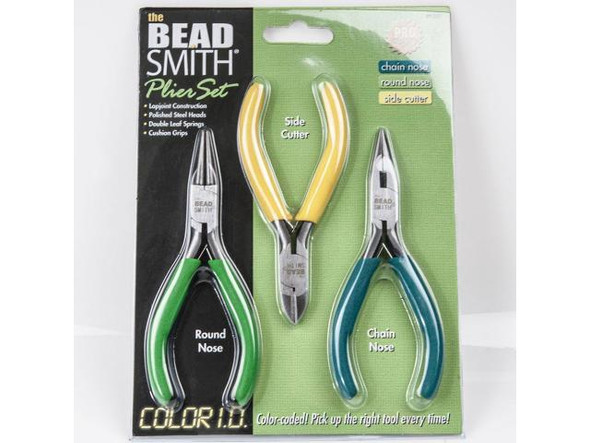 The Beadsmith Economy Plier Set, Three Piece (Each)