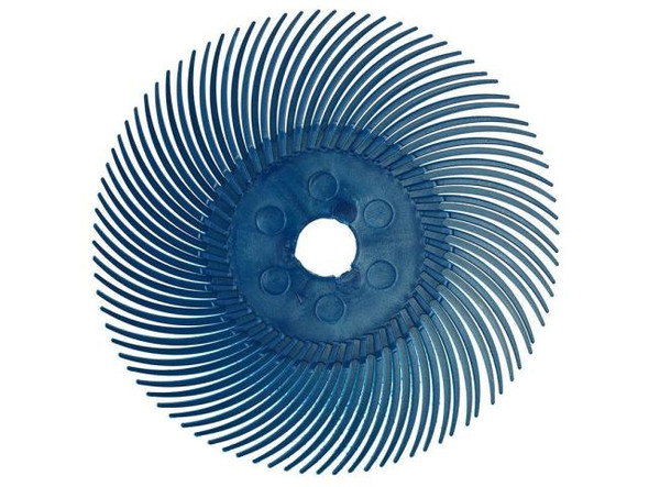 3" Bristle Radial Disk, 400 grit (pack)